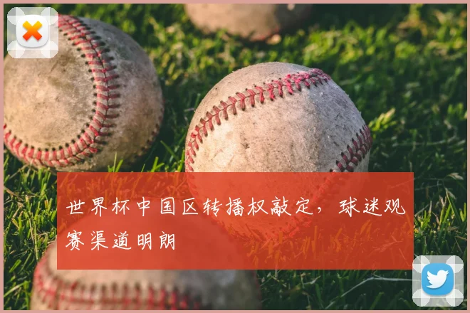 世界杯中国区转播权敲定,球迷观赛渠道明朗
