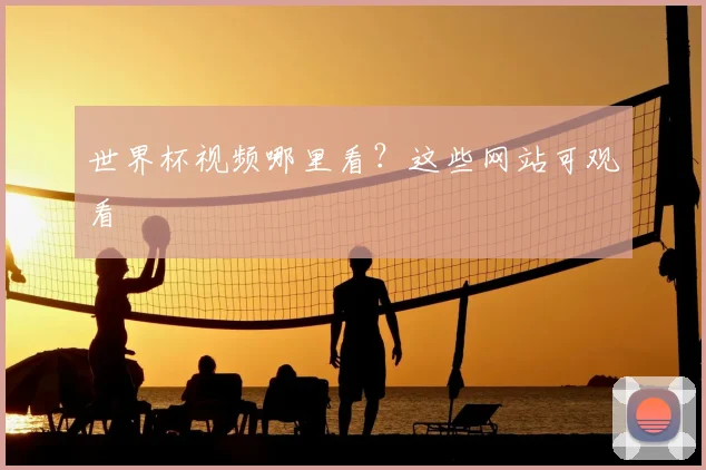 世界杯视频哪里看?这些网站可观看