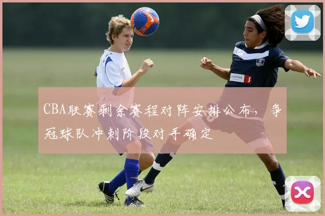 CBA联赛剩余赛程对阵安排公布，争冠球队冲刺阶段对手确定